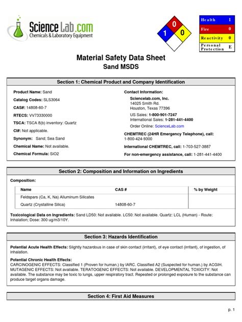 do sds expire|sand sds sheet.